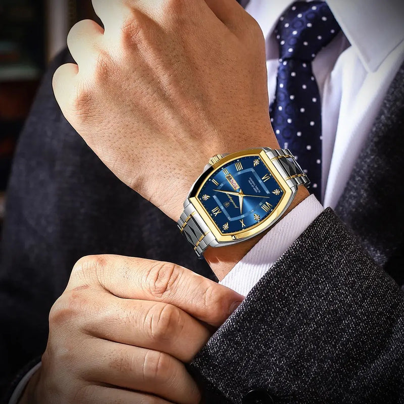 Relógio POEDAGAR Masculino de Luxo com Design Exclusivo