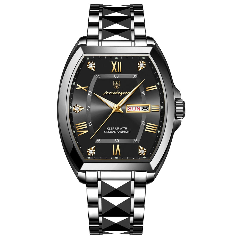 Relógio POEDAGAR Masculino de Luxo com Design Exclusivo